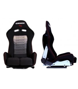 Racing seat LOW MAX K608 BLACK GREY