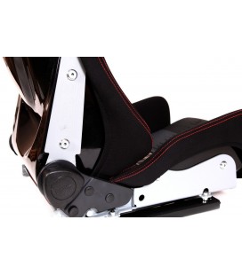 Racing seat LOW MAX K608 BLACK GREY