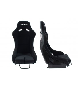 Racing seat SLIDE R1 material Black S