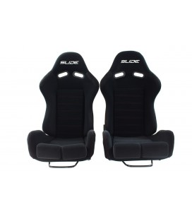 Racing seat SLIDE X3 material Black L