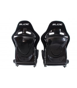 Racing seat SLIDE X3 material Black L