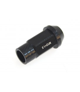 Racing wheel lug nuts JBR 50mm M12 x1.25 BLACK