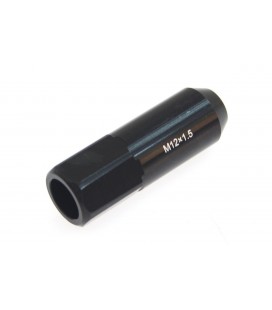 Racing wheel lug nuts JBR 60mm M12 x1.5 BLACK