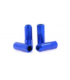 Racing wheel lug nuts JBR 60mm M12 x1.5 BLUE