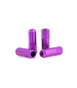 Racing wheel lug nuts JBR 60mm M12 x1.5 PURPLE