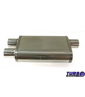 Rear Center Muffler 63,5mm TurboWorks LT 304SS