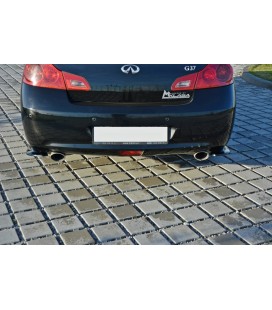 Rear Side Splitters Infiniti G37 Sedan