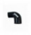 Reduction silicone elbow 90st TurboWorks Black 57-76mm