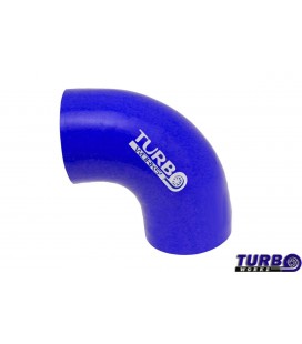 Reduction silicone elbow TurboWorks Blue 90deg 76-83mm