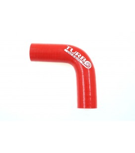 Reduction silicone elbow TurboWorks Red 90deg 15-20mm