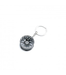 Rim Keychain Black