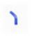 Silicone elbow TurboWorks Blue 45st 32mm XL