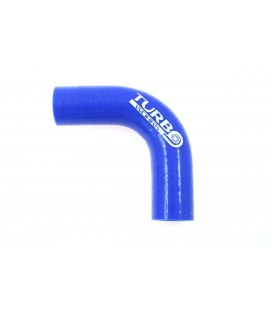 Silicone elbow TurboWorks Blue 90deg 25mm