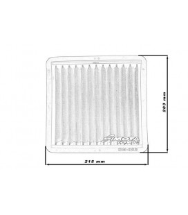 Stock replacement air filter SIMOTA OM002 215X203mm