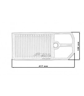 Oro filtras (standartinio pakaitalas) SIMOTA OV005 417X188mm