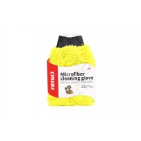 Microfiber glove yellow 23x17cm 71g