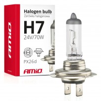 Hologeninės lemputė H7 24V 70W UV filter (E4)