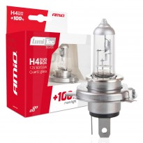 Hologeninės lemputės H4 12V 60/55W LumiTec SILVER +100% DUO