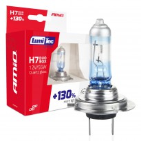 Hologeninės lemputės H7 12V 55W LumiTec LIMITED +130% DUO