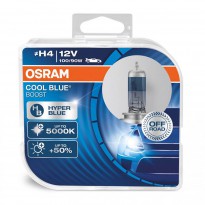Hologeninės lemputė OsramH4 12V 100/90W P43t Cool Blue Boost 5000K / 2pcs