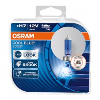 Hologeninės lemputė OsramH7 12V 80W PX26d Cool Blue Boost 5500K /2pcs NEW MODEL