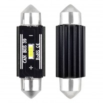 LED CANBUS 1860 1SMD UltraBright Festoon C5W C10W C3W 39mm White 12V/24V