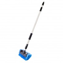 Car brush with water connector, telescopic hand max 158 cm