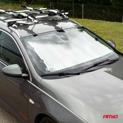 Windshield folding sun blind 155x65cm