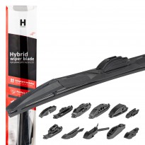 Hybrid wiper blade multiconnect 19" (480mm) 11 adapters