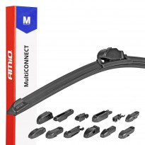 Flat wiper blade MultiConnect 17" (425mm) 12 adapters