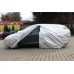 ALUMINIUM CAR COVER with ZIP, REFLECTIVE, 120g + cotton,Silver,  size: SUV/VAN XL