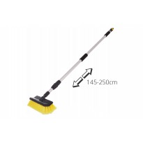 Car brush with water connector 145-250cmcm / 26 cm head