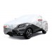 ALUMINIUM CAR COVER with ZIP, REFLECTIVE, 120g + cotton,Silver,  size: SUV/VAN L