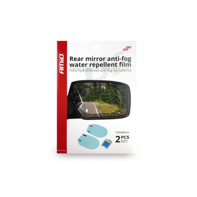 Rear mirror anti-fogwater repellent film 135x95mm 2 pcs