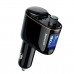 Transmiter FM BASEUS 2x USB bluetooth black