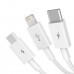 USB 3in1 Cable  Baseus Superior Series  3.5A, 1.2m white