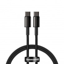USB-C to USB-C Cable Baseus Tungsten Gold, 100W, 1m