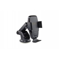 Suction mount Telefono laikiklis with Wireless Kroviklis PHW-05