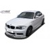 RDX Priekinis spoileris VARIO-X BMW 1-serija E82 / E88 (M-Paket ir M-Technik Priekinis buferis)