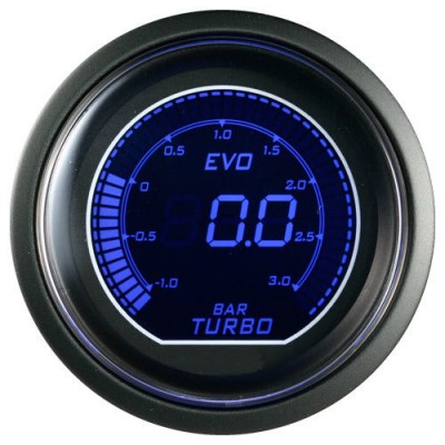 Turbinos slėgio daviklis Autogauge EVO 52mm -1.0->3.0 BAR