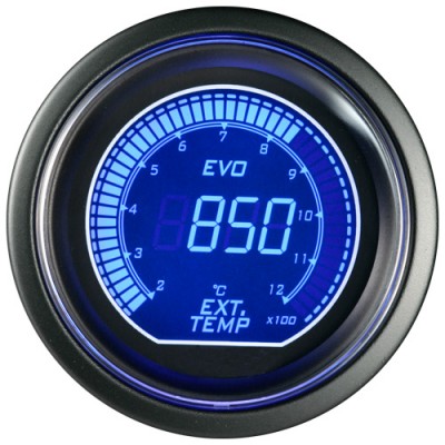 EGT - išmetamūjų dujų temperatūros daviklis Autogauge EVO 52mm